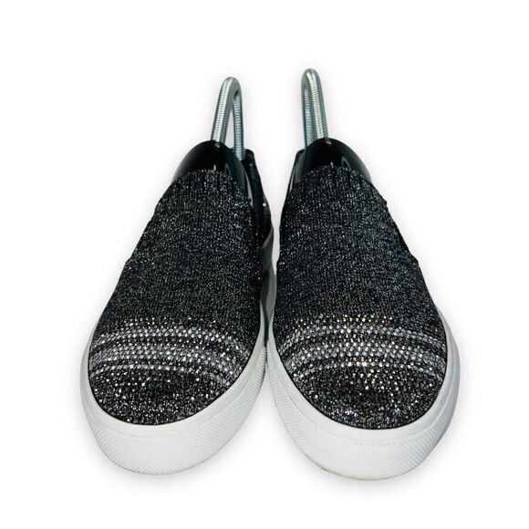 INC International Concepts Sammee Slip-on Sneakers Pewter/Black Women's 5.5 - Picture 3 of 11